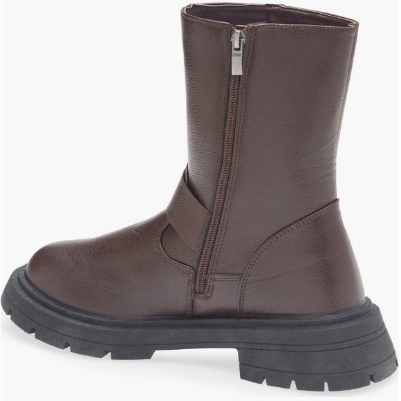 Wild diva | Osaka Lug Sole Combat Boot - Picture 2 of 7